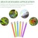 6Pcs Wood Bird Scrub Perch Platform Funny Bird Paw Grinding Stick Wooden Love Bird Parrot Perches Stand Colorful Bird Cage Grinding Perch for Parrot Toy (Random Color) - Buy Online on GoSupps.com