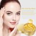 Houmai Gold Eye Mask - Anti-Aging 24k Gold Essence Eye Patch for Dark Circles Puffiness & Moisturizing Skin Care (2 Boxes) - All Skin Types - Buy Online on GoSupps.com
