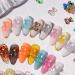 100 Pcs Gummy Bear Nail Charms - Nail Art Decoration for Acrylic Nails - DIY Jewelry Making (10 Colors) - Buy Online on GoSupps.com