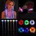 12 Pack LED Light Hair Accessories - Fluorescent Scrunchies, Fiber Optic Barrettes, Multicolor Glow in the Dark Party Favors - Buy Online on GoSupps.com