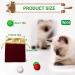 Rosaui 8-Pack Felt Cat Toys - 100% Sheep Wool Interactive Game Balls - Natural Cat Balls - Buy Online on GoSupps.com