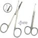 Spire Tools Nail Scissors with Rounded Probe Tip Baby Nail Cuticle Eyebrow Beard or Mustache Nose Hair Cutting Scissors GB - Buy Online on GoSupps.com