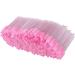 XPP Disposable Eyelash Brushes 100PCS Eye Brow Spoolie Mascara Wands (Crystal Pink) - Makeup Tools - Buy Online on GoSupps.com
