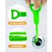 6-Pack Snake Drain Clog Remover Tool - 25 Inch Hair Cleaner for Sink & Tube - Green - Buy Online on GoSupps.com