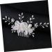 HAPINARY Crystal Headpiece Wedding Headpiece Prom Headpiece Crystal Hair Accessories Pearl Wedding Hair Accessories Flower Hair Accessories Pearl Headpiece Flower Girl Bride White Headband - Buy Online on GoSupps.com