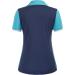 JACK SMITH Women's Short Sleeve Golf Polo Shirt | Dry Fit Moisture Wicking | Navy + Blue | Large Size - Buy Online on GoSupps.com