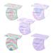 Goddess Accent 50 Pack Disposable Face_Mask Cute Floral Tie Dye Printed Protection for Adults Women