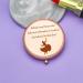 Jielahua Dance Teacher Appreciation Rose Gold Compact Mirror - Perfect Birthday, Retirement, and Thanksgiving Gift - Buy Online on GoSupps.com