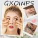 Shop 24Pcs Medium Coffin Press on Nails - Pink & White Ombre Acrylic False Nails with Glitter Designs - Glossy Translucent Nails for Women - International Shipping Available - Buy Online on GoSupps.com