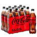 Coca -Cola Zero Sugar - caffeine -containing soft drink with original Coca -Cola taste - zero sugar and without calories - bottles in stylish disposable (12 x 500 ml)