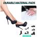 4-Piece Silicone Heel Grips & Cushion Inserts for Women's High Heels - Prevent Slip & Discomfort - Buy Online on GoSupps.com