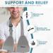Actesso Web Medical Arm Sling - Shoulder, Wrist, and Arm Support for Injuries - Grey, Medium Size - Buy Online on GoSupps.com