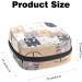 GIAPB Period Bag | Sanitary Napkin Storage & Travel Makeup Pouch | Cartoon Cat Design - Buy Online on GoSupps.com