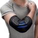 2 in 1 Tennis Elbow Brace - Compression Sleeve with Elbow Pads | Breathable Tendonitis Support for Men & Women | Joint Pain Relief & Arthritis Treatment - Buy Online on GoSupps.com