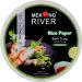 Lyan Mekong River Banh Trang Vietnamese Rice Paper Round 16cm - 300g - Pack of 3 | Gluten-Free | Vegan | Halal | 100% Natural Rice Paper - Buy Online on GoSupps.com