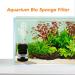 SUAOEO Mini Aquarium Bio Filter - Small Foam Filter for 5-50 Gallon Tanks | Efficient Aquarium Filtration System - Buy Online on GoSupps.com