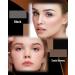 2-Color Eyebrow Powder Palette Waterproof Long-Lasting Eye Brow Makeup Kit Defined Brow Filler Lightweight Blendable Natural Full Look for Sparse Eyebrows with Brow Brush -04 Black + Dark Brown - Buy Online on GoSupps.com