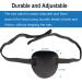 RIKEYO 4 pcs 3D Adjustable Eye Patches for Adults and Kids - Right or Left Eye, Medical Grade, Soft Lazy Eye Path - Pirate Costume - Black/Green/Skin Color - Buy Online on GoSupps.com