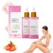 After Shave Oil - Strawberry & Vanilla Scent Soft Serve After Shave Oil Women Strawberry Smooth Skin Prevent Ingrown Hairs & Dryness for All Skin Types(2pcs)
