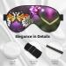 Purple Plum Butterfly Sleep Mask - Adjustable Breathable & Stylish Eye Mask for Comfortable Sleep - Buy Online on GoSupps.com