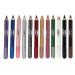 Solustre 12 Colors Eyeliner Stift Set Glitter Eyeliner Pencil For women waterproof colored eyeliner long -term professional eyes makeup set for women