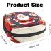 Women's Travel Storage Bag for Menstrual Cup & Makeup - Big Capacity Organizer - Christmas Cheek Pattern - 1 Count - Buy Online on GoSupps.com