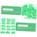 FOMIYES 200 Pcs Chicken Foot Ring Snap Tool Chicken Ankle Bands Foot Mark Ring with Numbers Rooster Charm 2X2X1CMx2pcs Greenx2pcs - Buy Online on GoSupps.com