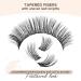 Lashview Eyelash Clusters - 144 PCs DIY Mega Volume Extensions | Soft Super Thin Band for Volume Look | Reusable D-10-16 Mix - Buy Online on GoSupps.com