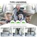 Vinabo Baby Car Mirror | Frost-Proof & 360 Adjustable | Essential Rear Seat Safety for All Headrests - Buy Online on GoSupps.com