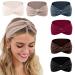 Nayyana 6 pieces for women non -slip for short hair yoga workout running sport elastic hair bands for women hairpin turban hair wrap for girls color 3 color 3