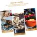 Cabilock 3 Pcs Air Fryer Pad Silicone Air Fryer Reusable Air+Fryer 8 Inch Kitchen Supplies Thicken Orangex3pcs 3.1L x 3.1W inches - Buy Online on GoSupps.com