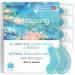 Under Eye Patches for Puffy Eyes - 24 Pairs Retinol Collagen Eye Gel Pads Reduce Wrinkles Puffy Eyes Eye Bags - Eye Mask Skincare Anti Aging & Face Moisturizer 24 Count (Pack of 1) Light Blue