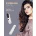 Portable Cordless Hair Straightener Brush | Mini Hot Comb for Women | 60 Mins Battery Life | USB C Rechargeable | Anti-Scald & Ion Smoothing | Lightweight Travel Essential - Buy Online on GoSupps.com