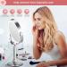 Mirrormore 9 Large Lighted Makeup Mirror | 3 Color LED Dimmable Lighting | 1X/10X Rechargeable Magnifying Mirror | 360 Rotation Vanity Mirror | Touch Screen Detachable Design | Senior Pearl Nickel - Buy Online on GoSupps.com