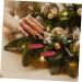 ABOOFAN 50pcs Flower Garland Fake Berry Stem Artificial Xmas Berry Stem Artificial Berry Christmas Tree Decor Christmas Berry Picks Artificial Berries Stems Red Fruit Branch - Buy Online on GoSupps.com