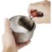 Grandslam Stainless Steel Shaving Soap Bowl - Double Layer Heat Preservation for Rich Shaving Cream | Men's Shaving Lather Bowl - Buy Online on GoSupps.com