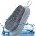 FACYNDE Needle Cleaning Brush - Stylish Fingernail Peeling Brush with Loop for Effective Nail Care - Unisex Pedicure Tool in Gray - Buy Online on GoSupps.com