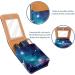 Buy Colorful Galaxy Art Lipstick Case - Leather Mini Lip Gloss Organizer with Mirror | International Shipping Available - Buy Online on GoSupps.com