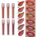 Matte Lipstick Long-Wear Waterproof Lipstick Lip Gloss Matte Matte Lip Mud Matte Velvet Not Easy To Stick To Cups Liquid Mouth Red Lip Glaze Matte Lipstick (#03 1PC) - Buy Online on GoSupps.com