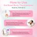 Digital Basal Body Temperature Thermometer | Dual Modes | Easy Home Fertility | Backlight LCD | Premom APP | Ovulation Tracking | High Precision - Buy Online on GoSupps.com