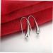 PACKOVE Wedding Teardrop Earrings Ladies Earrings Silver Ear Needle Womens Earrings Teardrop Earrings Women Minimalist Earrings Ear Hook Wedding Gift Women Earrings Drop Earhook - Buy Online on GoSupps.com