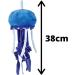 Zappi Co Plush Man O War Jellyfish Toy - 33cm Height - Safari Animals Collection - Soft & Cuddly for Kids - Buy Online on GoSupps.com