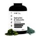 Spirulina and Chlorella ORGANIC 3000 mg. 240 vegan tablets for almost 3 months. Natural organic algae proteins to detoxify the body and increase energy and defenses.