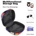 MuooouM Storage Bag for Women - Palm Leaves & Pineapple Patterns Portable Menstrual Cup & Breastfeeding Holder Perfect for Teens & Girls - Color 8 - Buy Online on GoSupps.com
