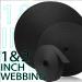 TECEUM Heavy Duty 1 Inch Black Webbing for Climbing - 1-10 Yards - Buy Online on GoSupps.com
