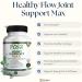 GREENVIFY Healthy Flow Joint Support Max 1500mg Glucosamine 60 Capsules Maximum Strength Joint Support Supplement (1) - Buy Online on GoSupps.com