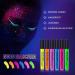 Mascara color fluorescent r sistant aux UV r sistant l'eau hautement pigment longue dur e pour toute la journ e convient pour le maquillage de sc ne de f te d'Halloween (#04 bleu) - Buy Online on GoSupps.com