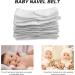 Healifty Infant Umbilical Hernia Belt 10Pcs - Cotton Belly Band for Newborns - Breathable White Navel Belt for Babies - Buy Online on GoSupps.com
