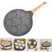 ABOOFAN 1pc Seven-Hole Egg Frying Pan Flat Skillet Household Non-Stick Pan Japanese Egg Pan Outdoor Seven-Hole Pan Cookware Mini Cooker Maifan Stone Pot Medical Stone Dumpling - Buy Online on GoSupps.com
