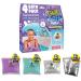 GELLI Baff 4 USE 4 X Purple & Aqua Glitter GELLI - 600G Turn Water Into Colourful Goo Children's Sensory and Bath Toy Certified Biodegradable Gift